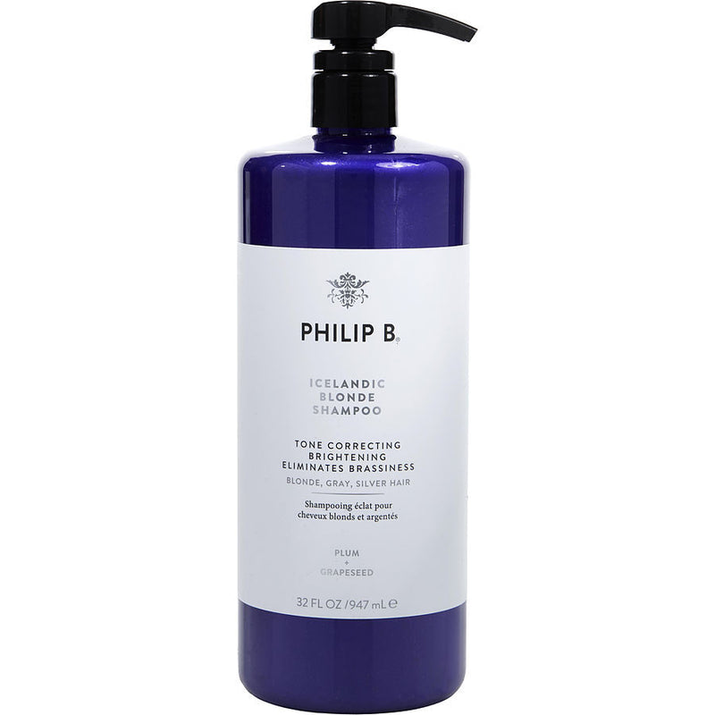 PHILIP B by Philip B (UNISEX) - ICELANDIC BLONDE SHAMPOO 32 OZ