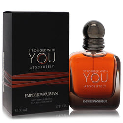 Stronger With You Absolutely by Giorgio Armani Eau De Parfum Spray 1.7 oz (Men)